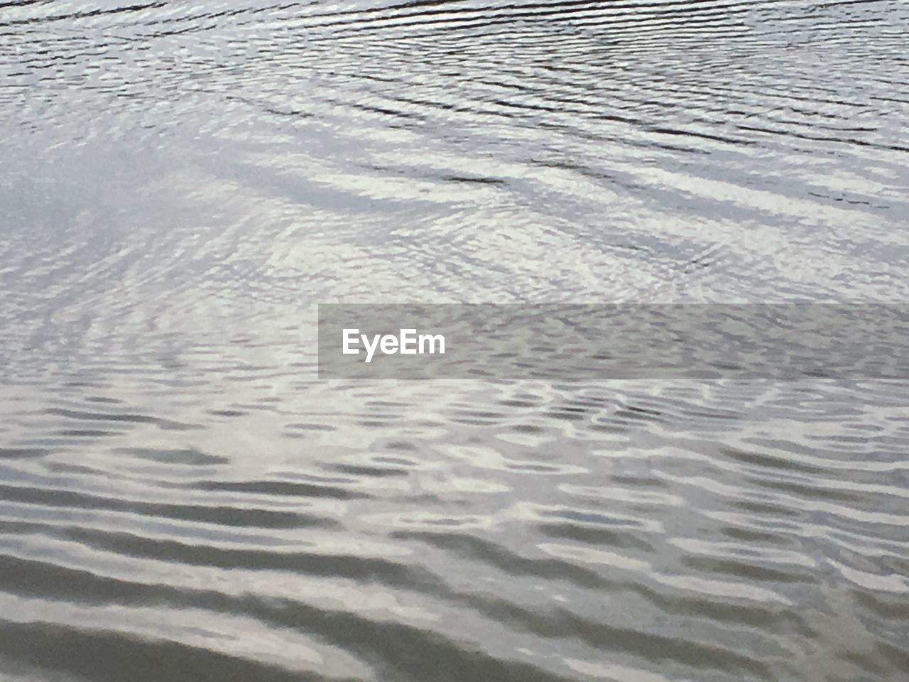 HIGH ANGLE VIEW OF RIPPLED WATER IN SAND