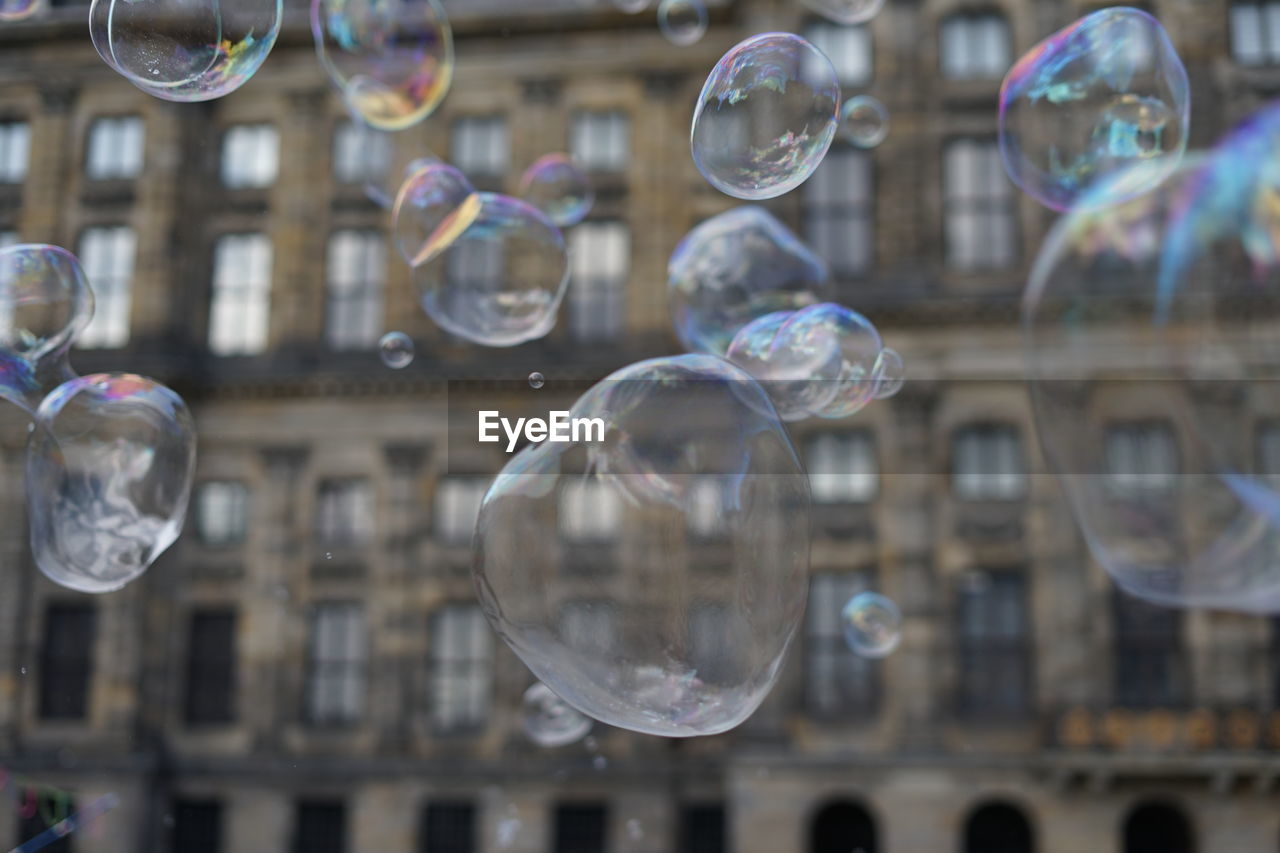 CLOSE-UP OF BUBBLE BUBBLES