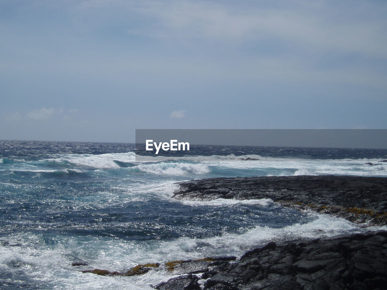 SCENIC VIEW OF BEACH AND SEA