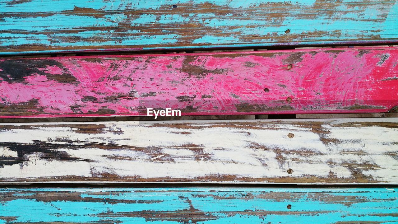 Full frame shot of wooden plank