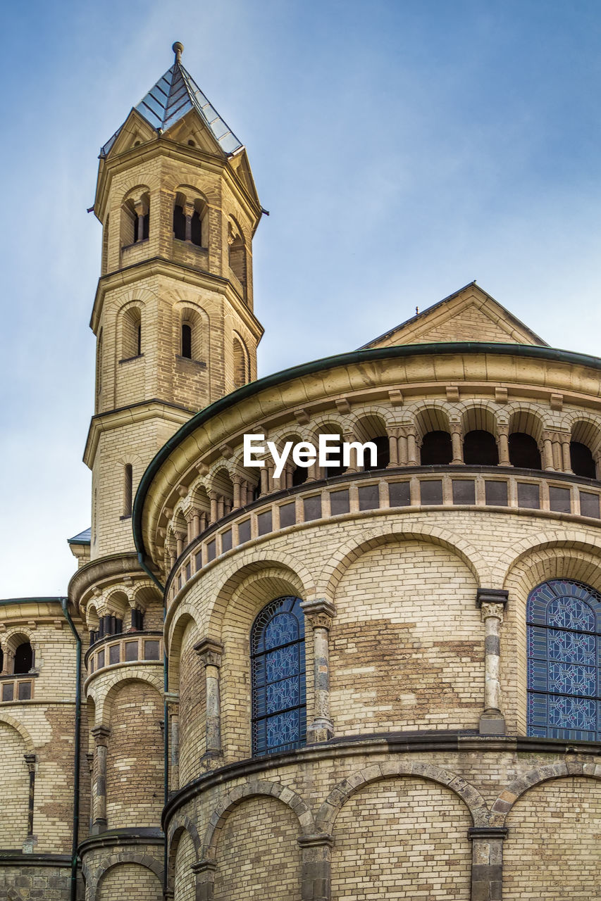 St. kunibert is the youngest of the twelve romanesque churches of cologne, germany 