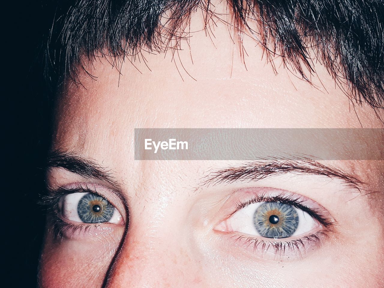 Cropped image of woman eye