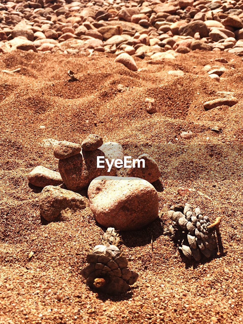 CLOSE-UP OF SAND ON BEACH
