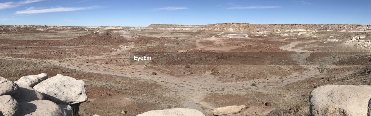 SCENIC VIEW OF ARID LANDSCAPE