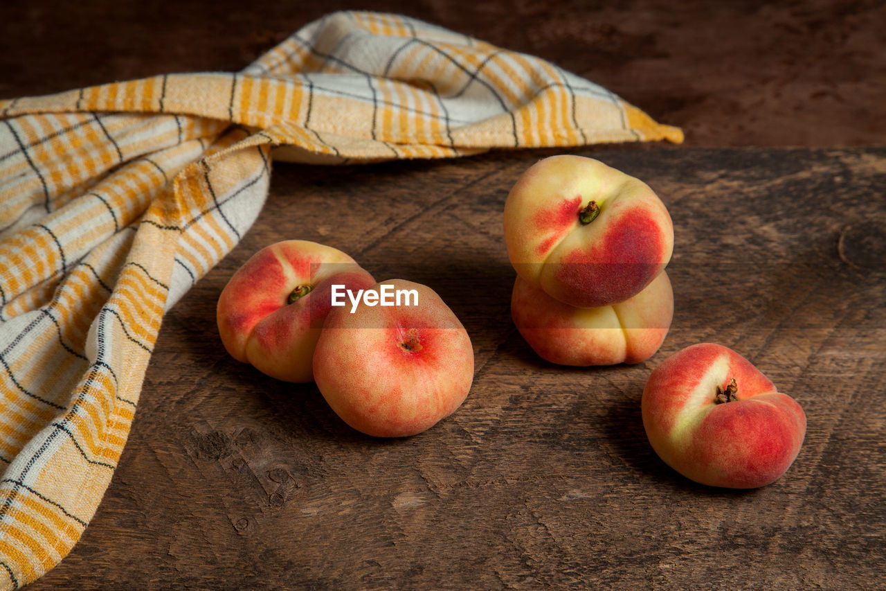 close-up of apples in basket