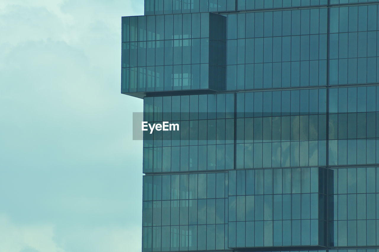 Modern building against sky