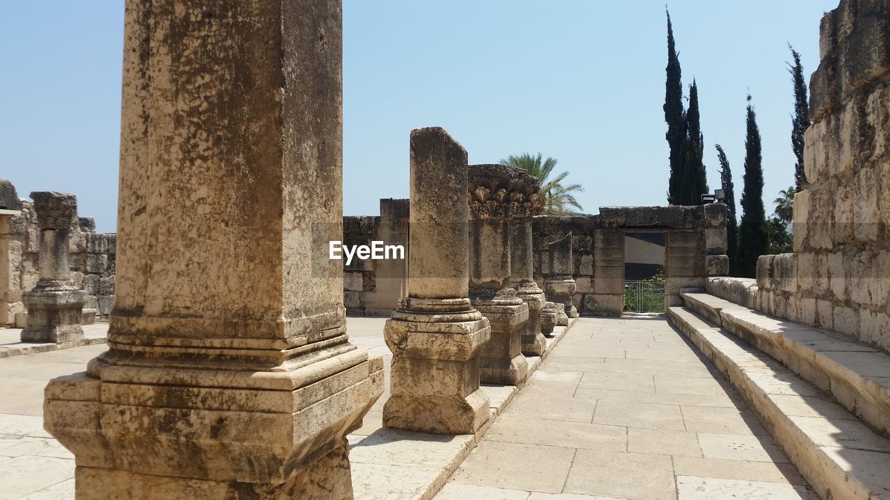 Historic site at capernaum