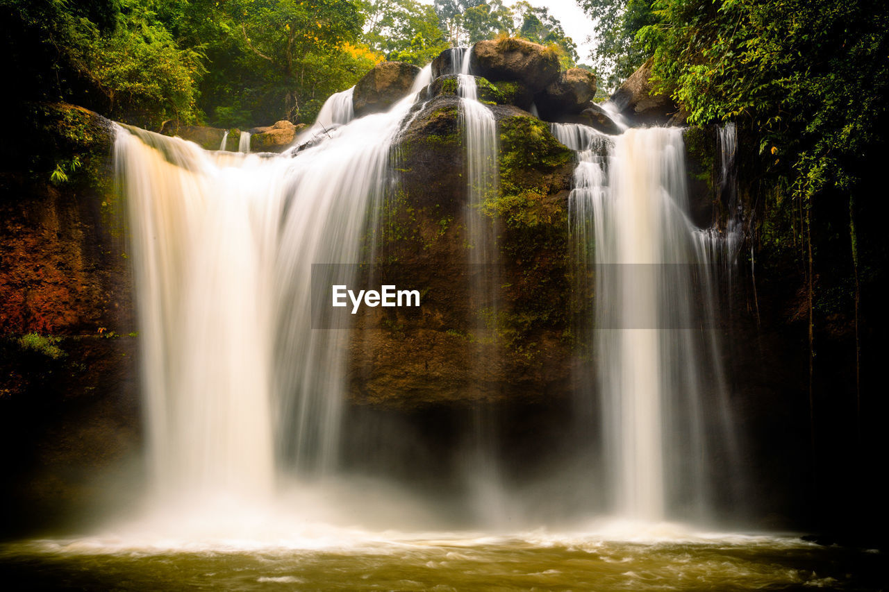 WATERFALL IN FOREST