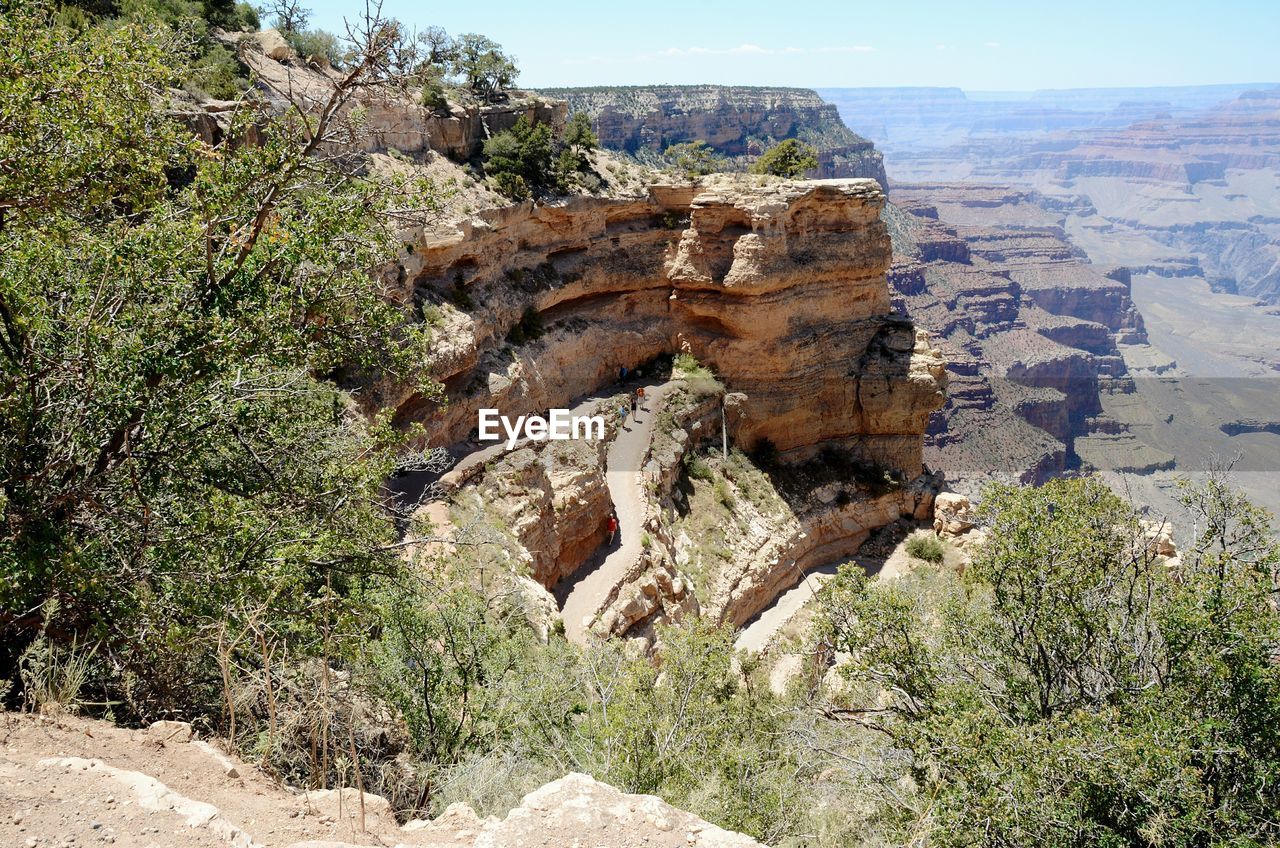 VIEW OF WATERFALL