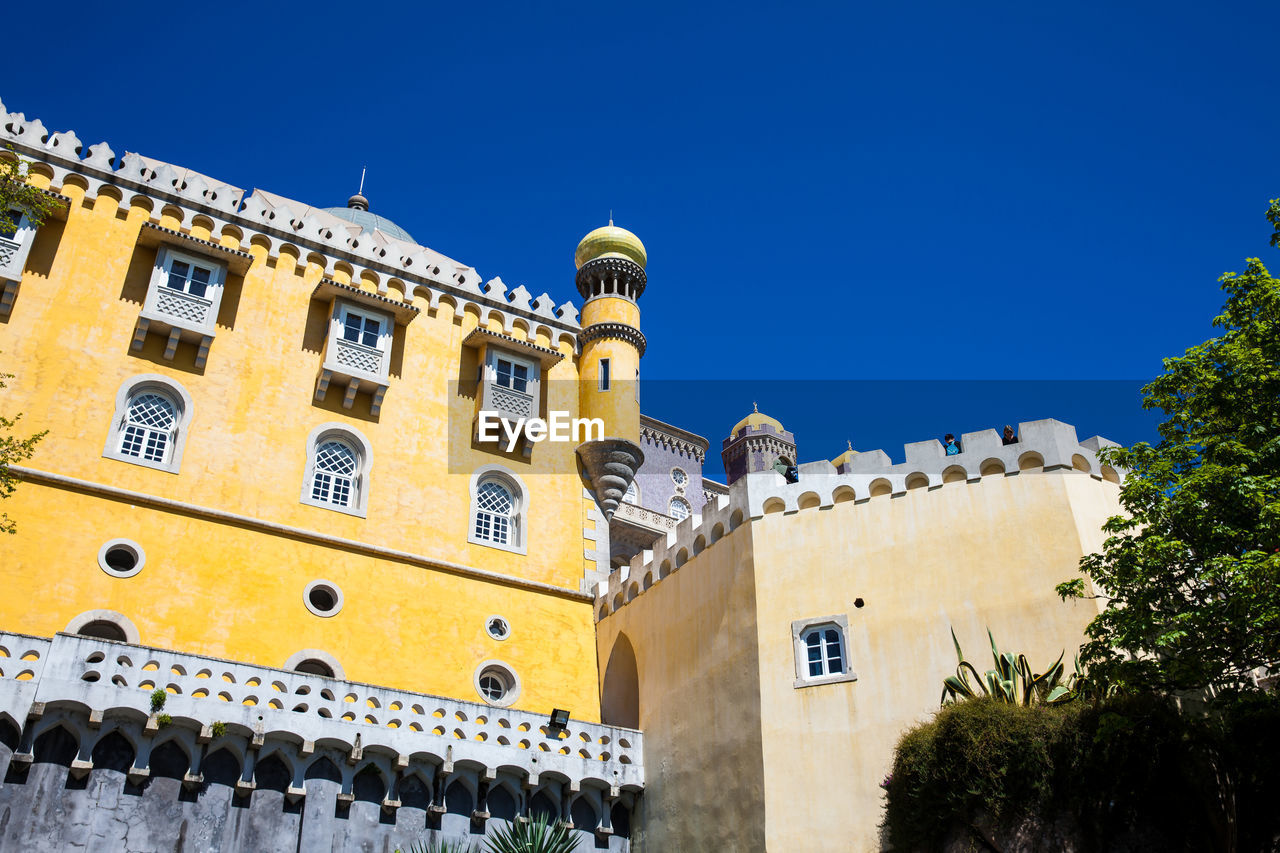 Sintra portugal may 2018 the pena palace located at the municipality of sintra