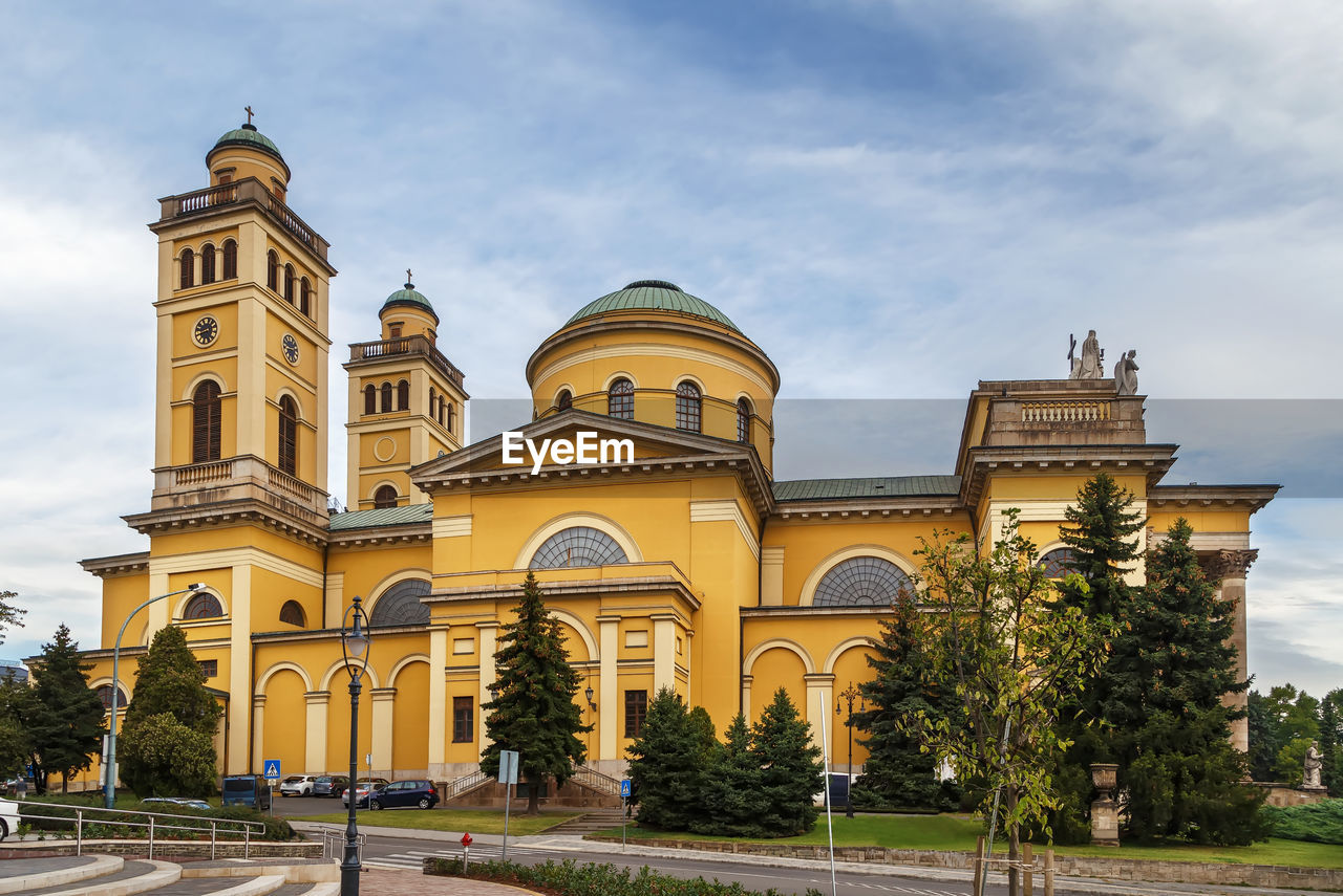 Cathedral basilica of st. john the apostle  is a religious building in eger, hungary