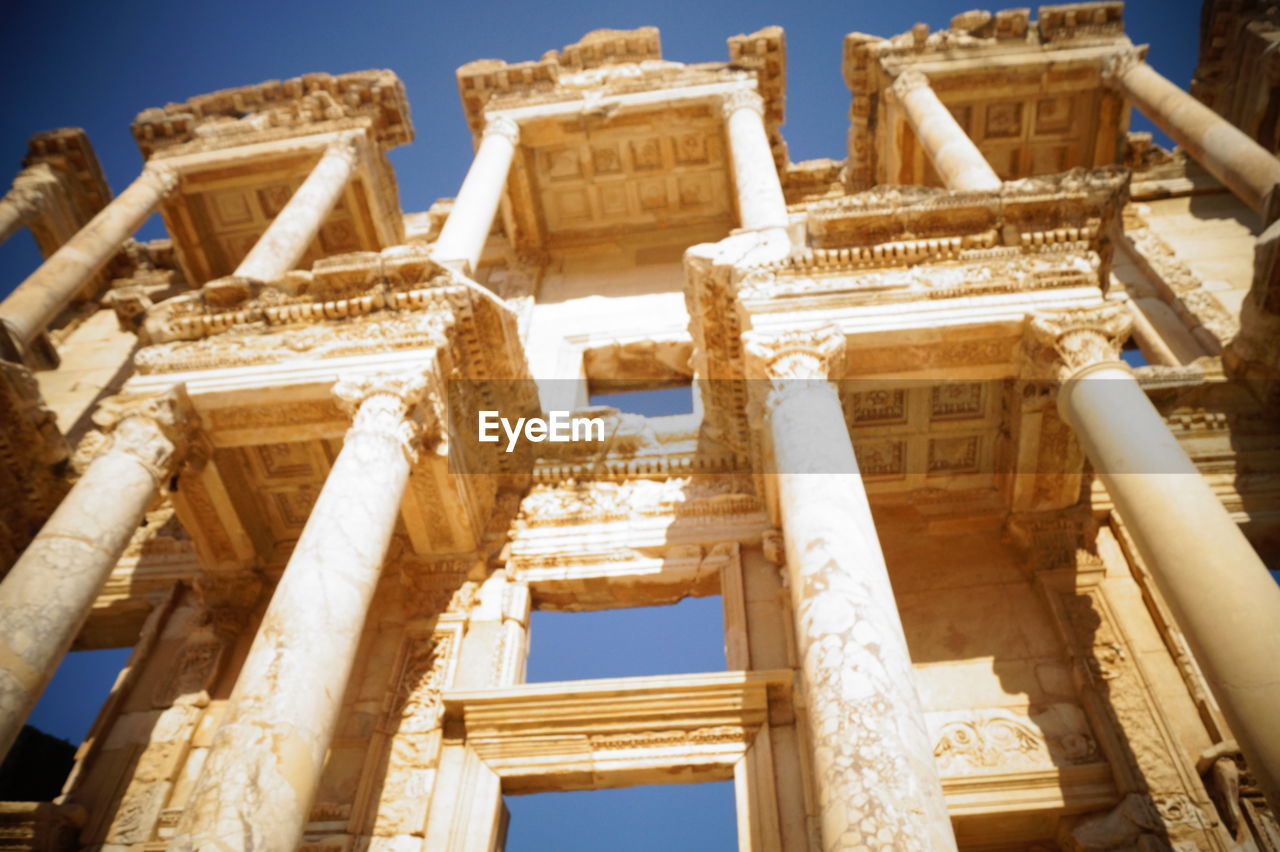 LOW ANGLE VIEW OF TEMPLE