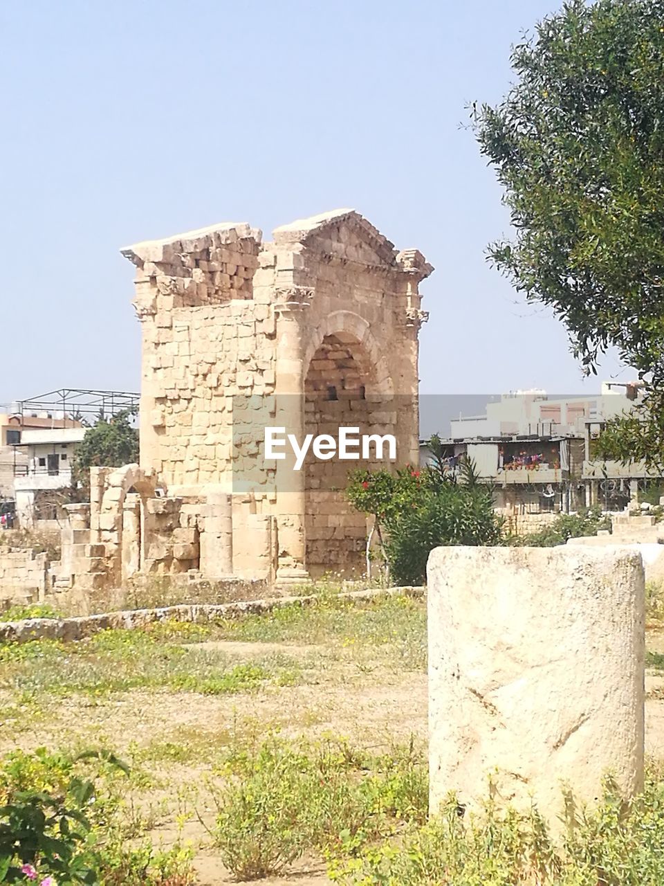 VIEW OF TEMPLE