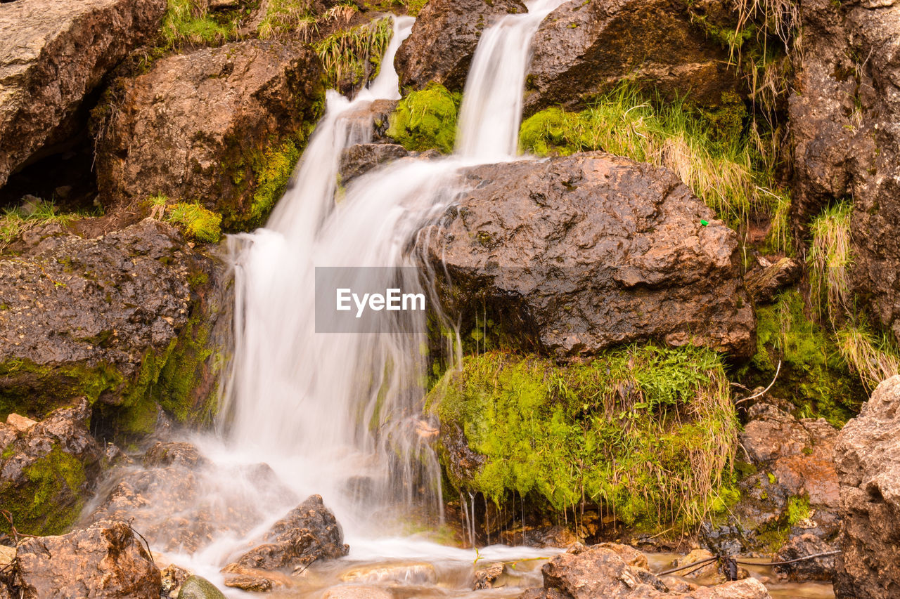 VIEW OF WATERFALL