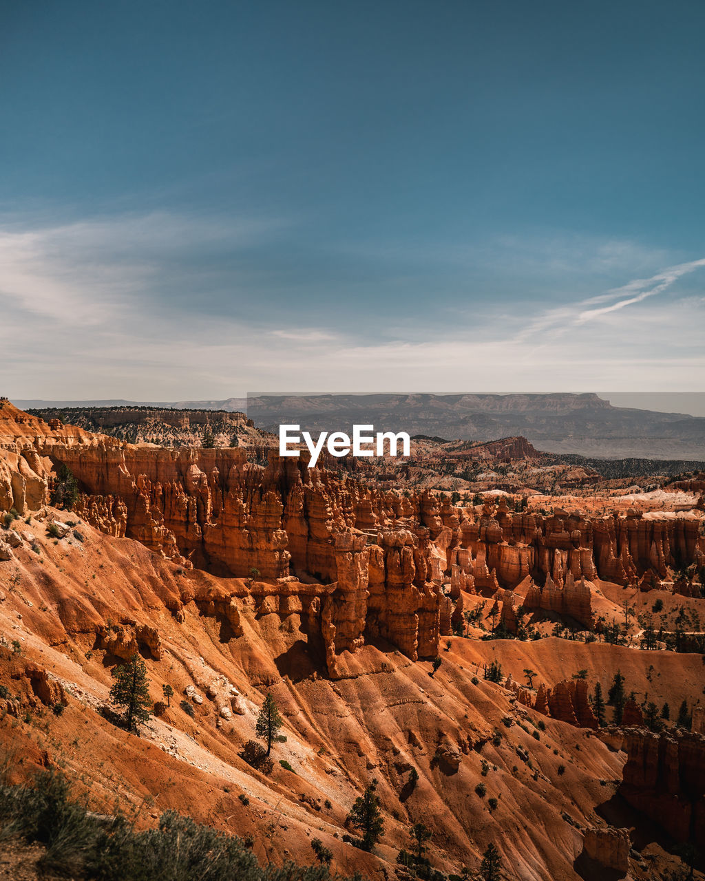 AERIAL VIEW OF ROCK FORMATION AGAINST SKY