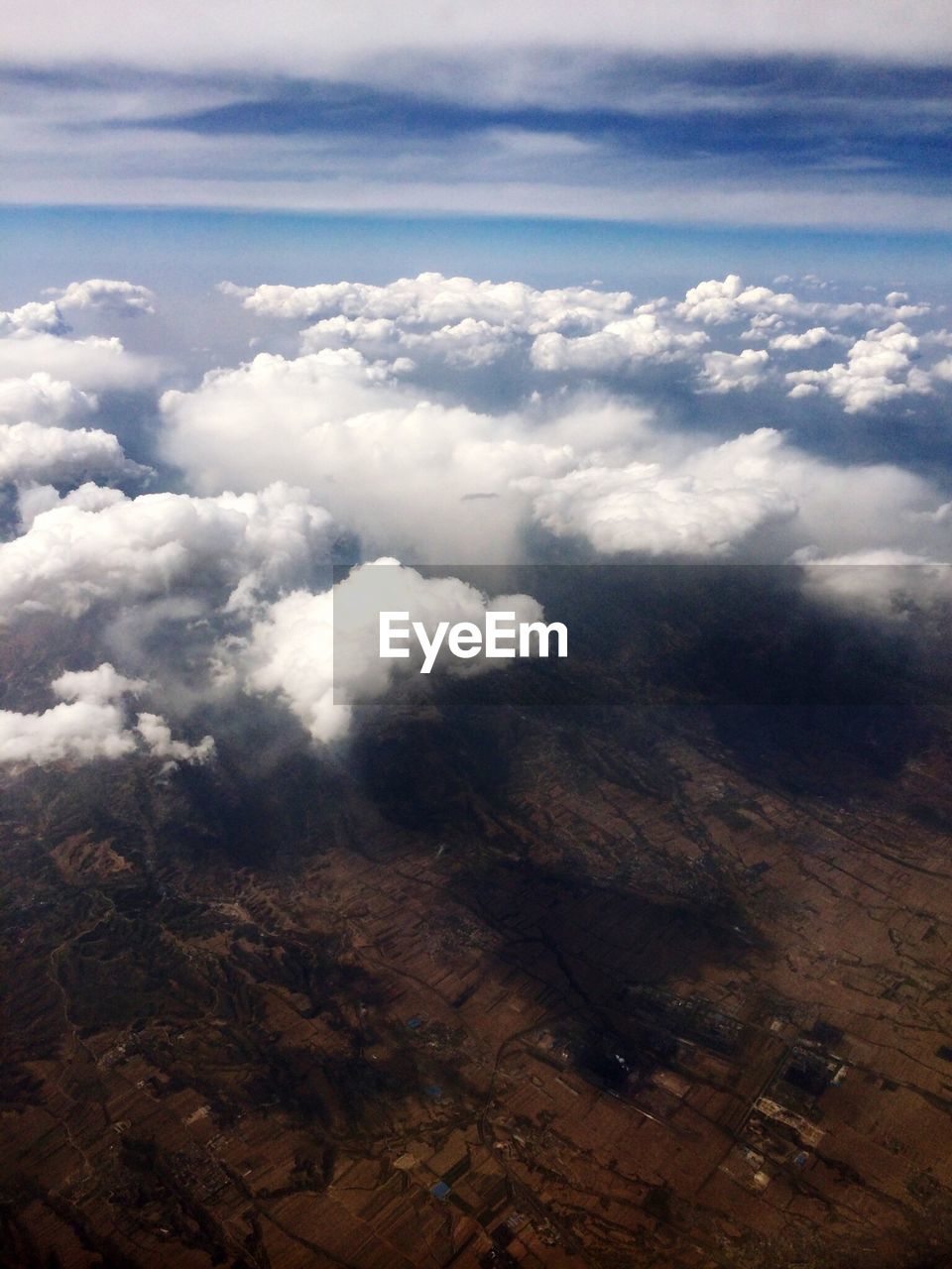 AERIAL VIEW OF MOUNTAINS