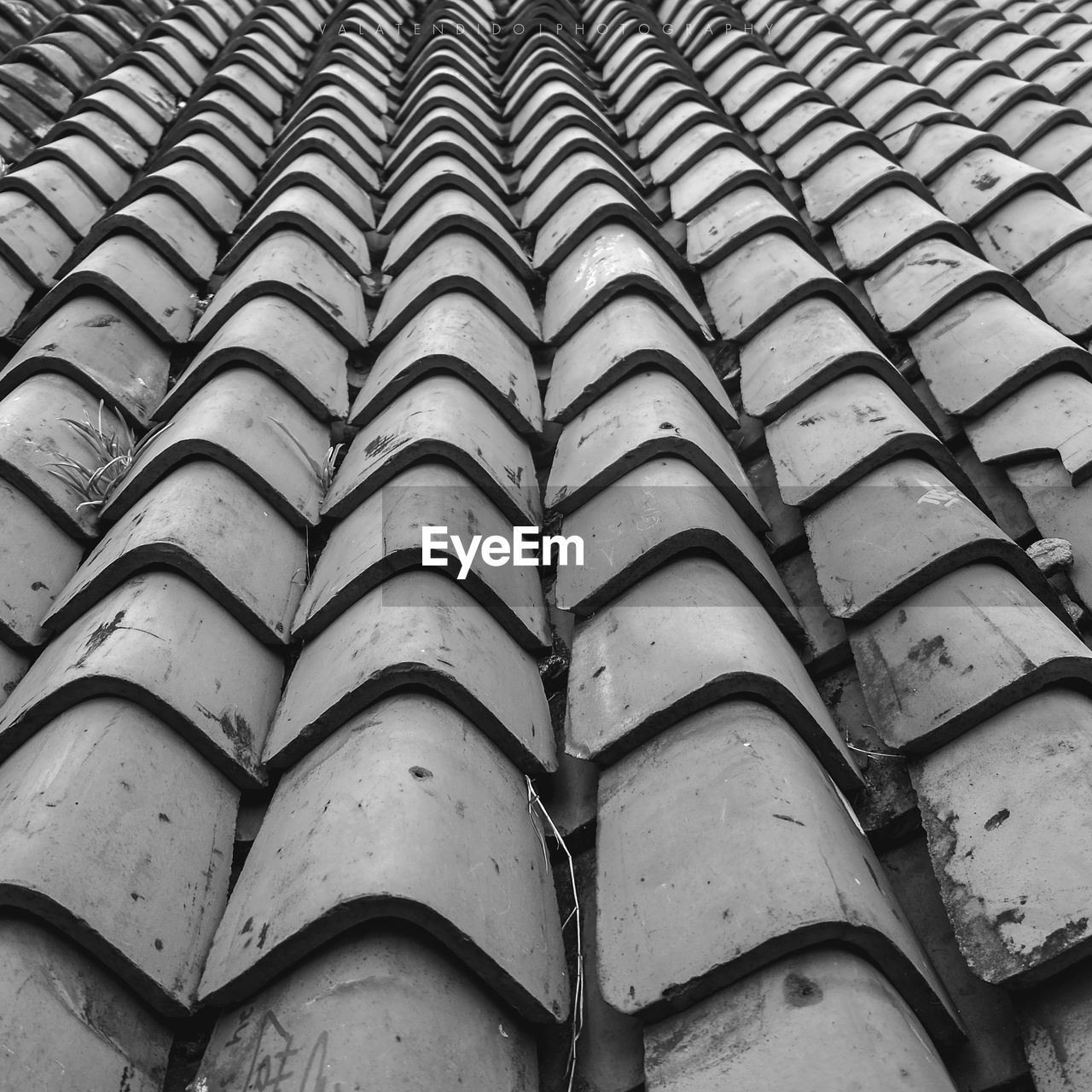 Full frame shot of roof tiles