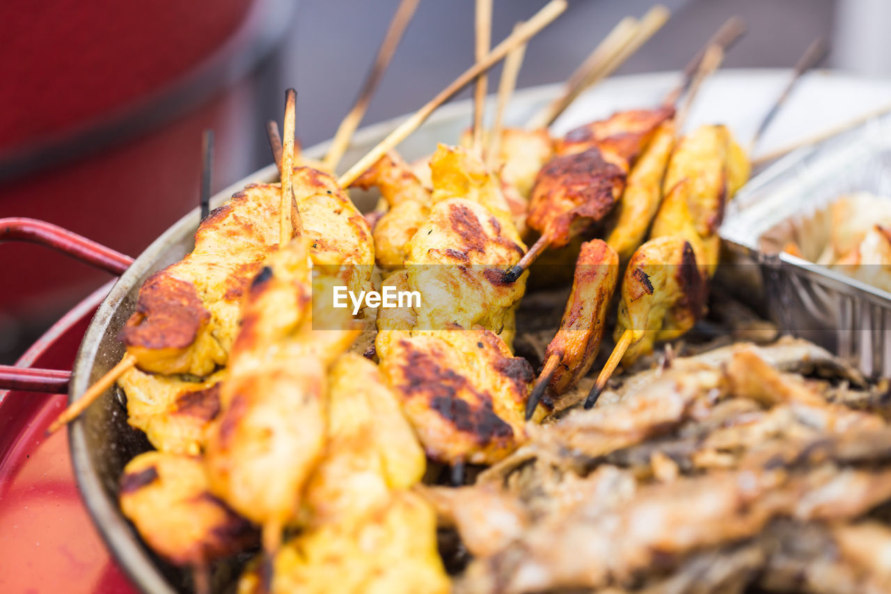 CLOSE-UP OF FOOD SERVED IN PLATE