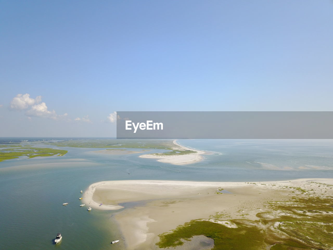 VIEW OF SEA AGAINST CLEAR SKY