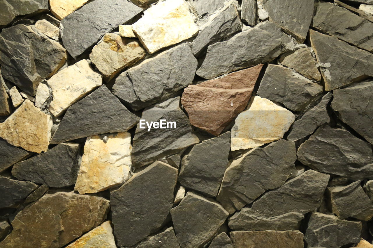 Full frame shot of stone walkway