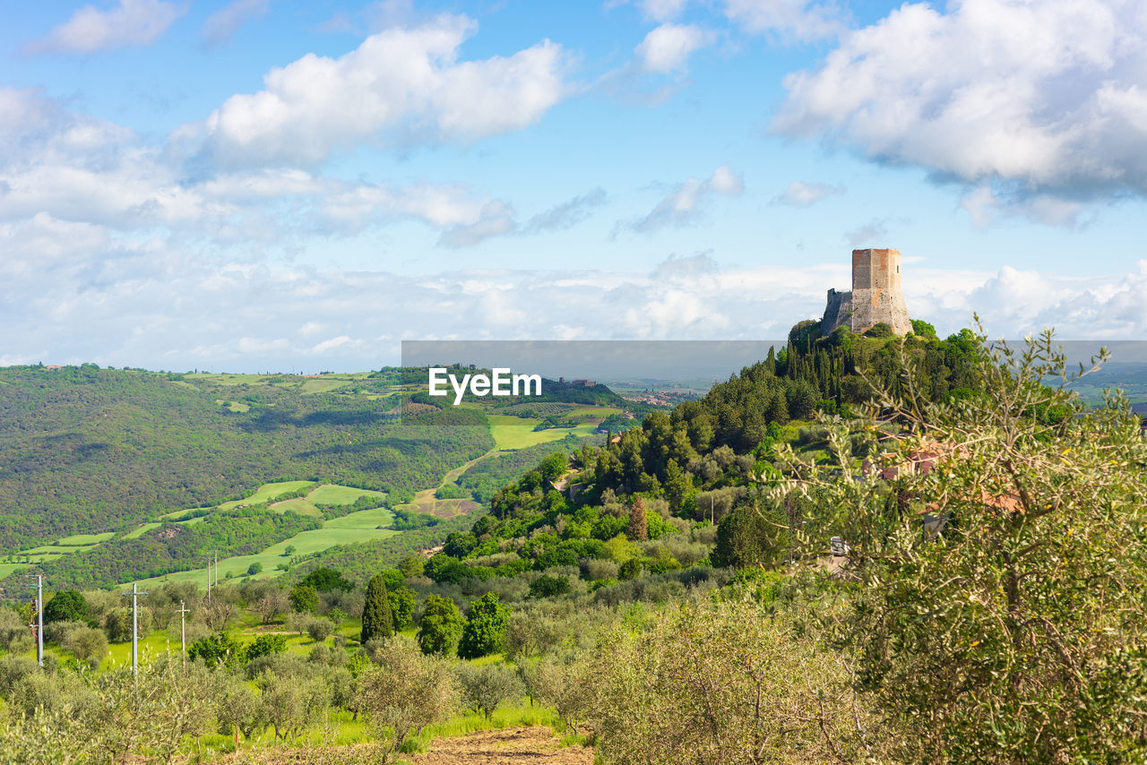 panoramic view of landscape against sky