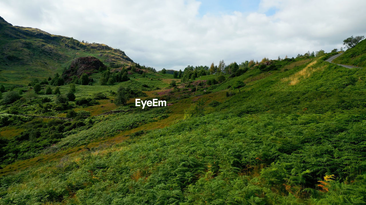 panoramic view of landscape against sky