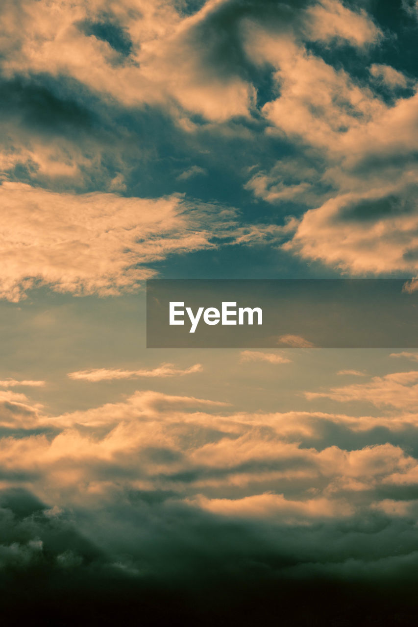 LOW ANGLE VIEW OF CLOUDS IN SKY