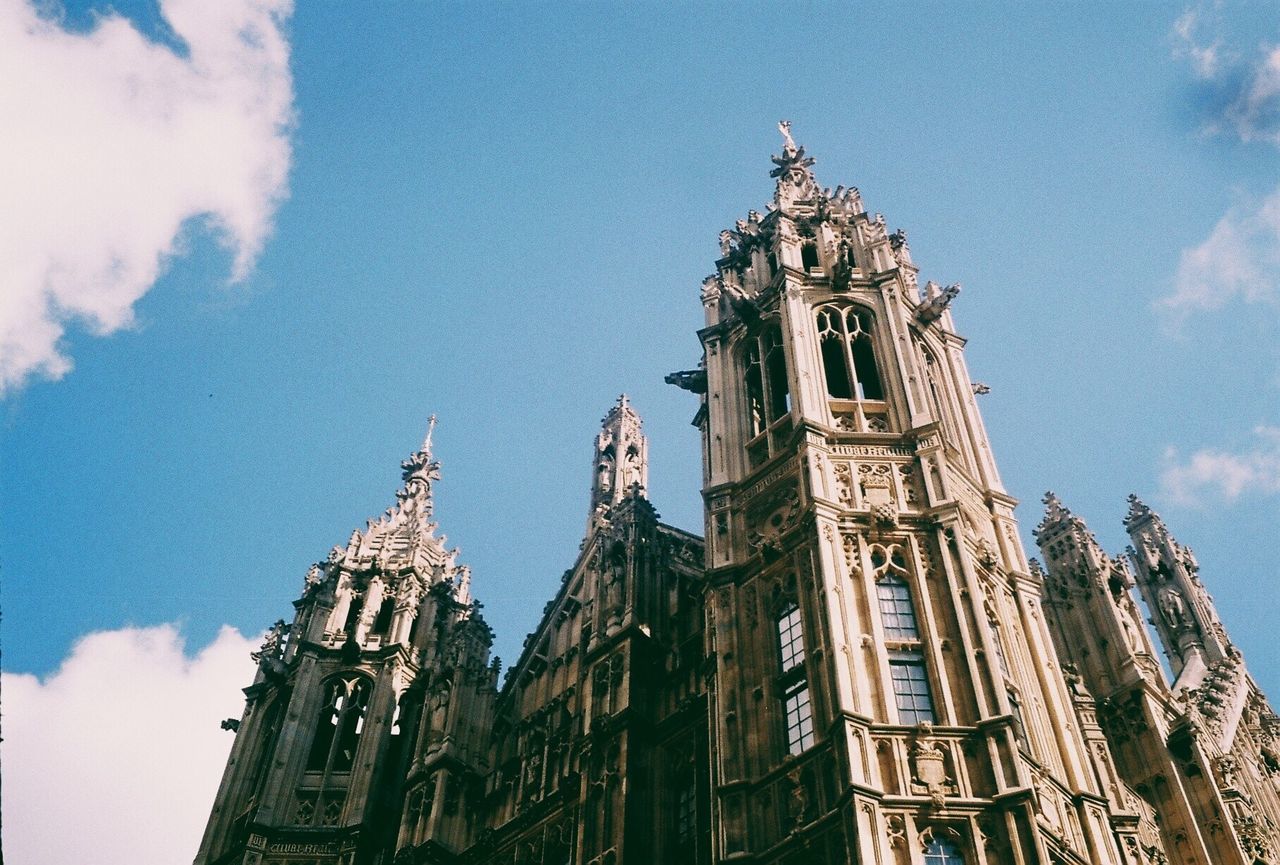 LOW ANGLE VIEW OF A TOWER