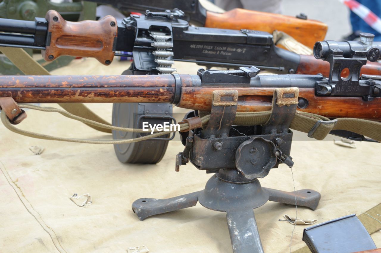 Close-up of machinery