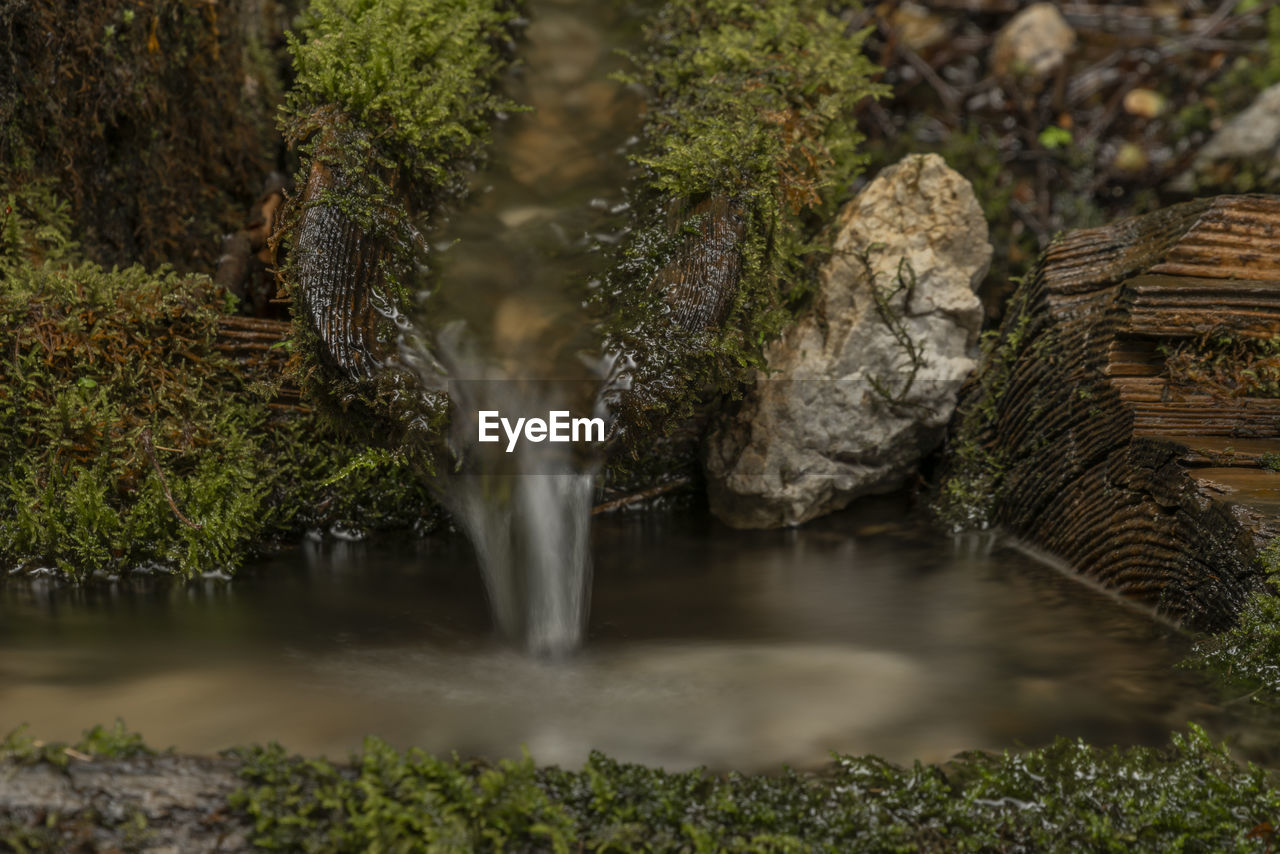 SCENIC VIEW OF WATERFALL