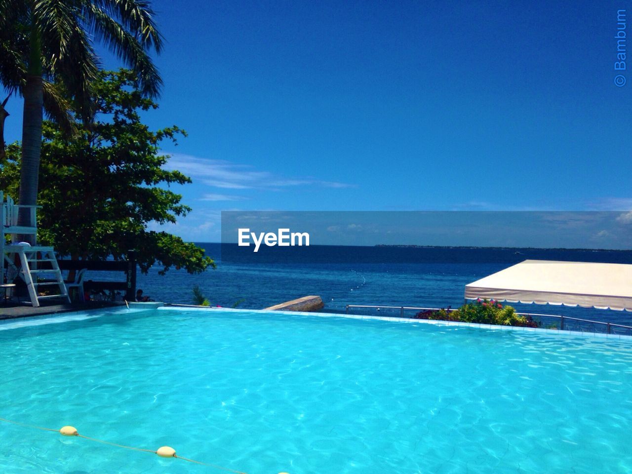 SCENIC VIEW OF SWIMMING POOL