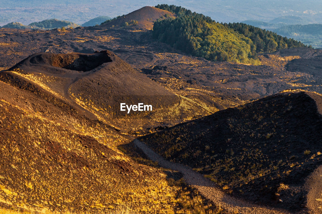 Etna volcanic landscapes and beech forests