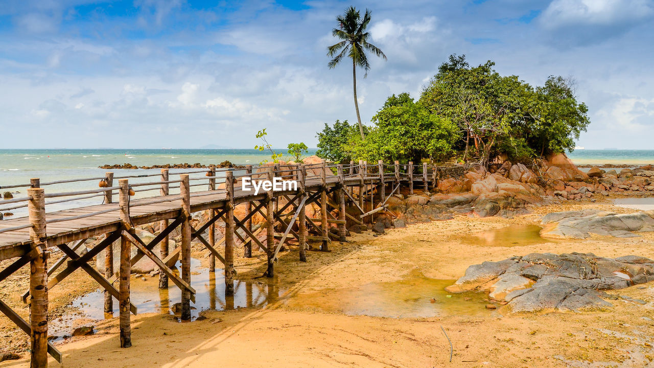 SCENIC VIEW OF SEA AGAINST BLUE SKY