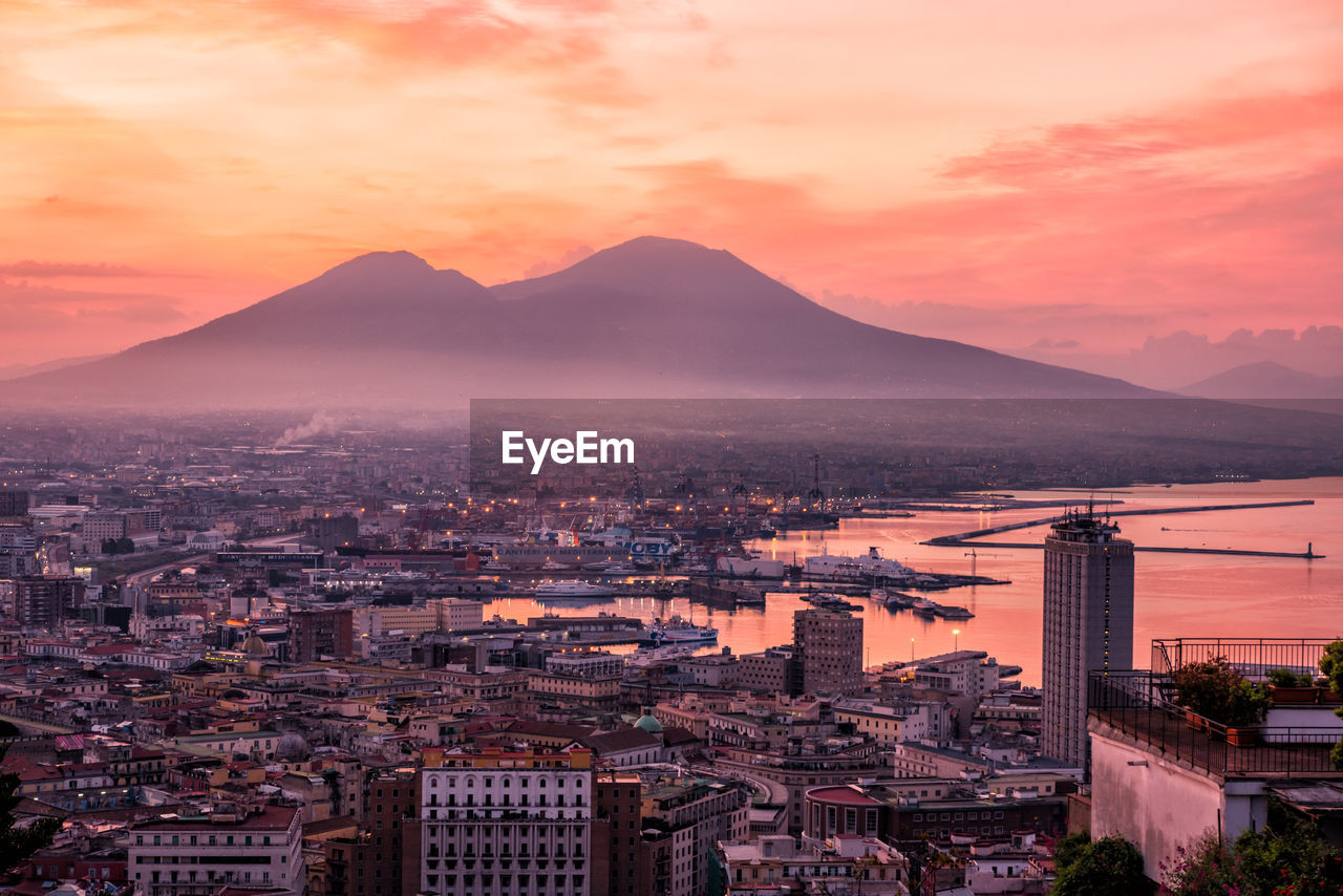 Aerial view of a city