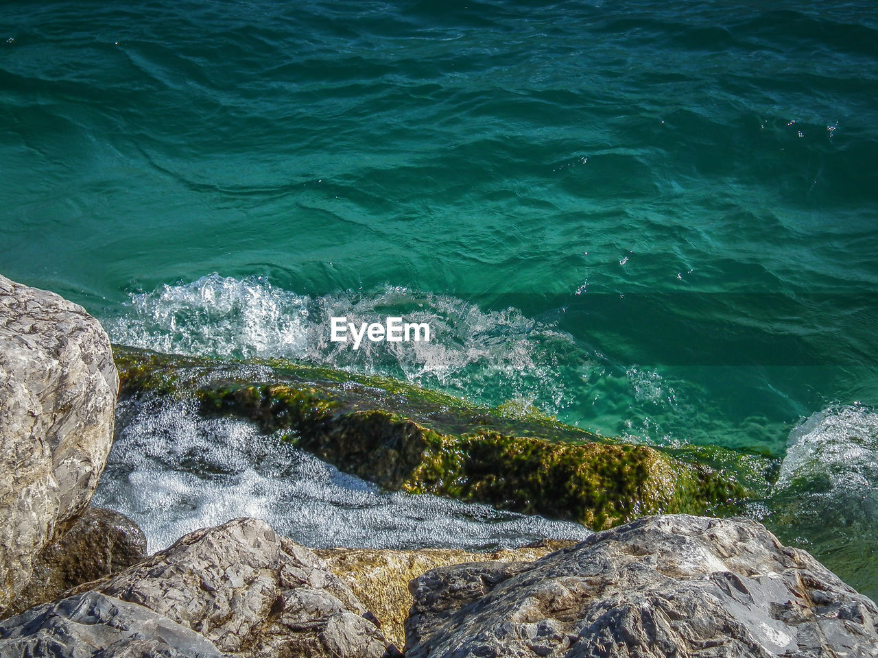 CLOSE-UP OF SEA SHORE