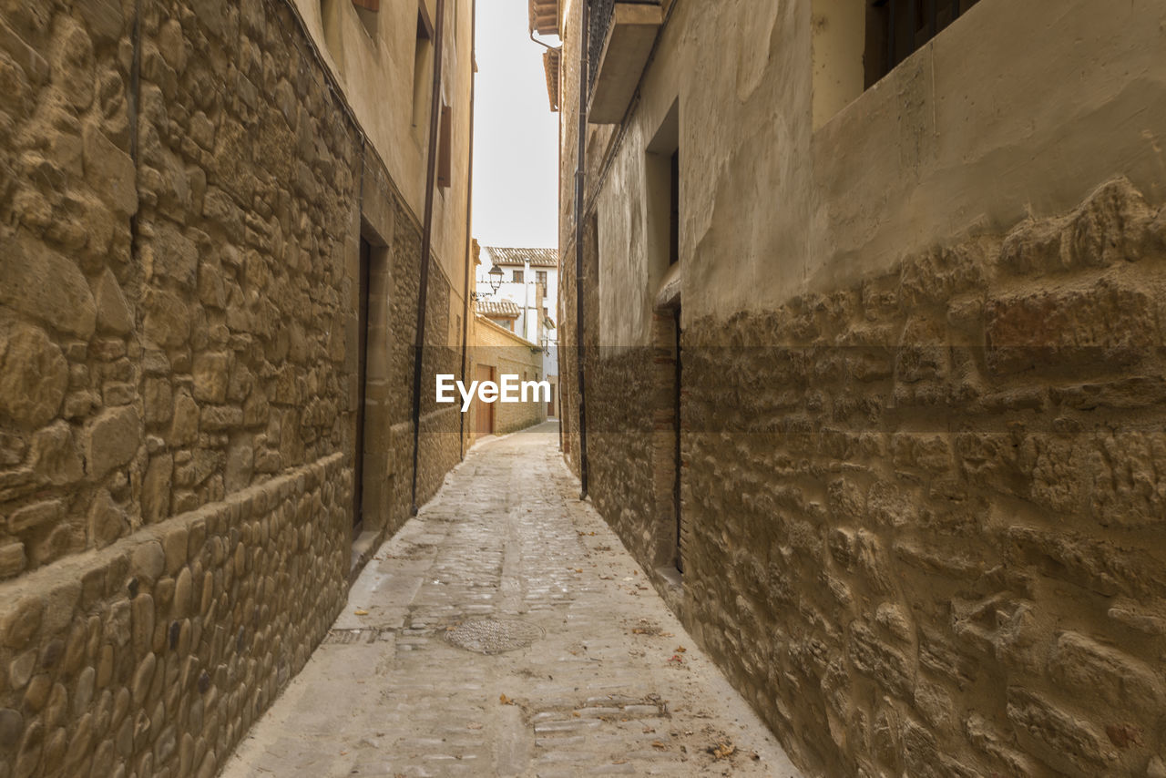 Alley amidst buildings