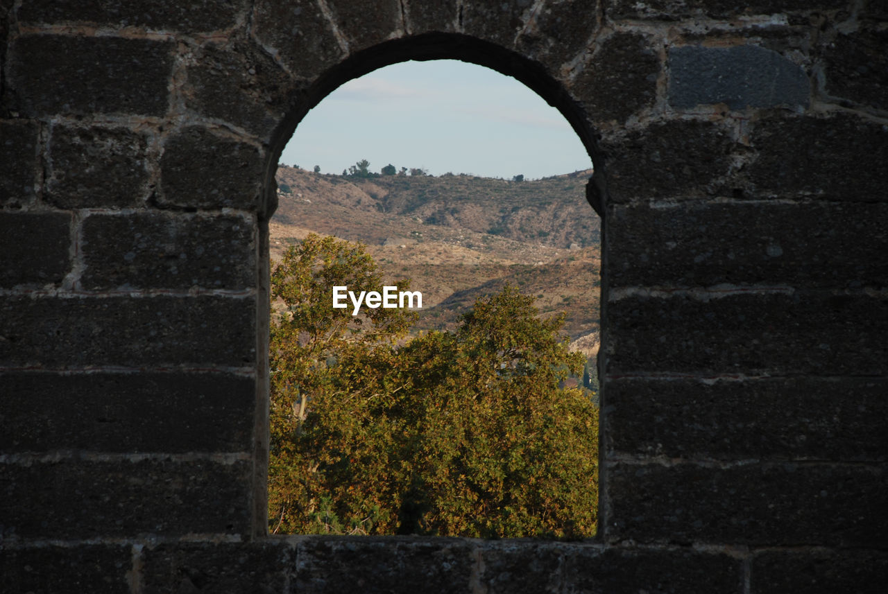 VIEW OF ARCH AGAINST SKY