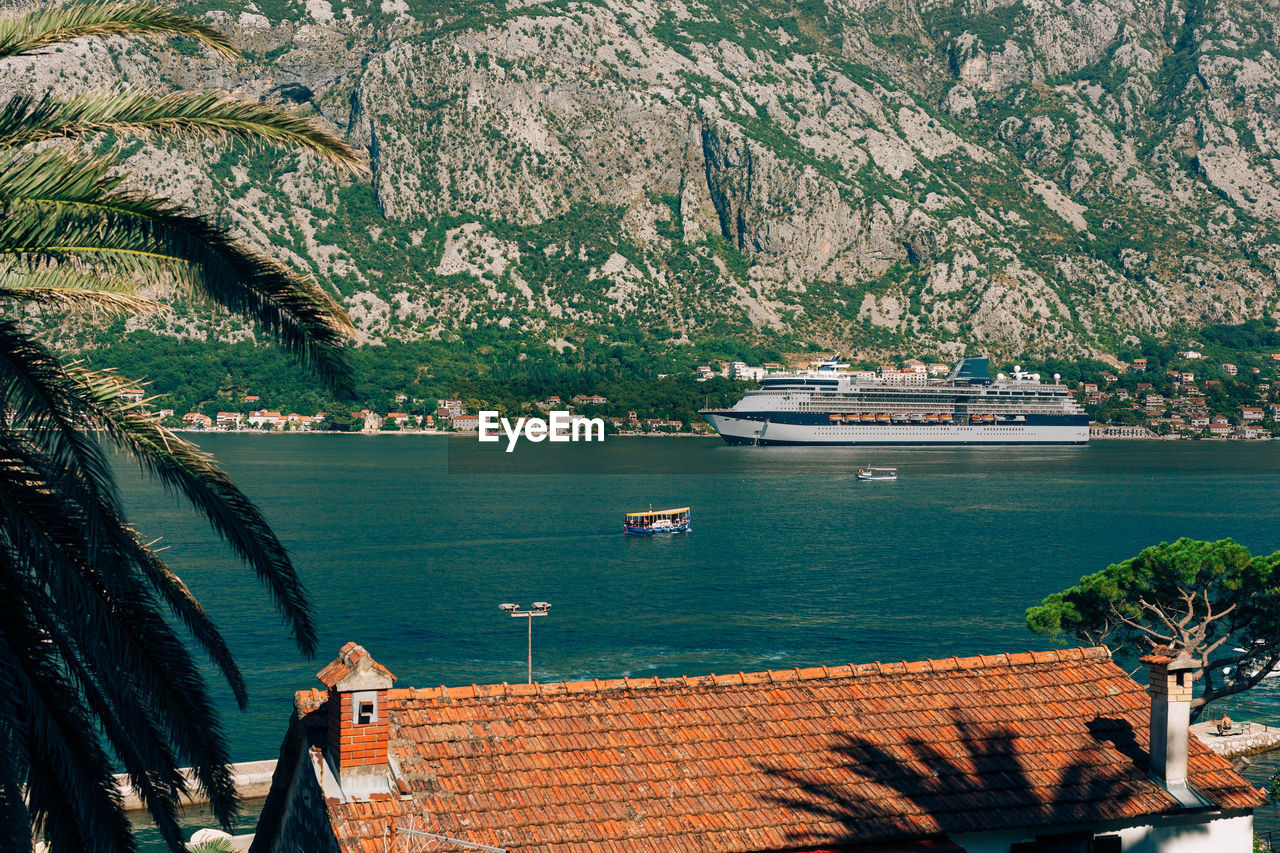 SCENIC VIEW OF SEA AND TREES