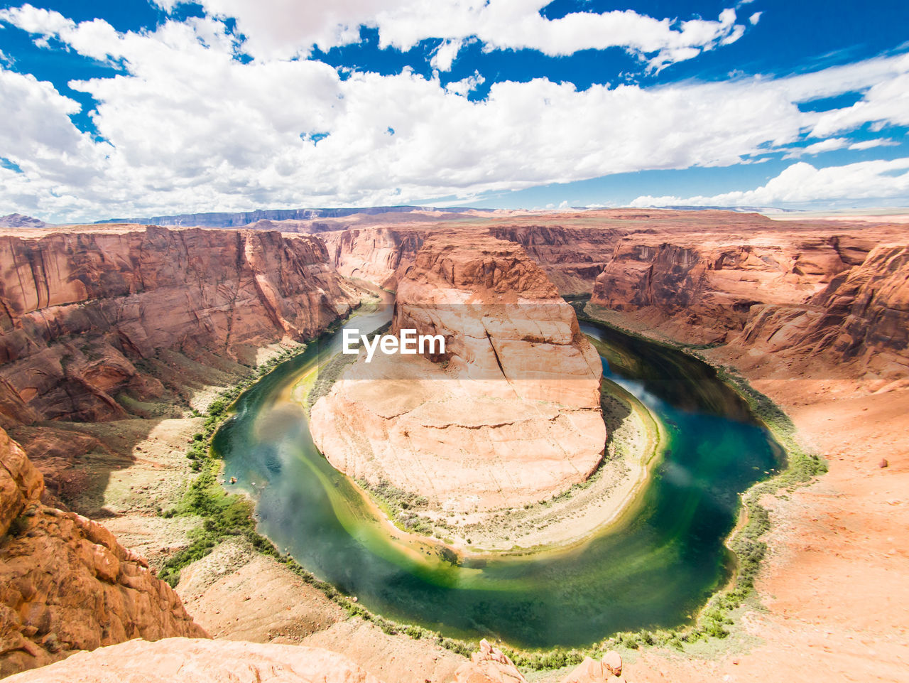 AERIAL VIEW OF ROCK FORMATION