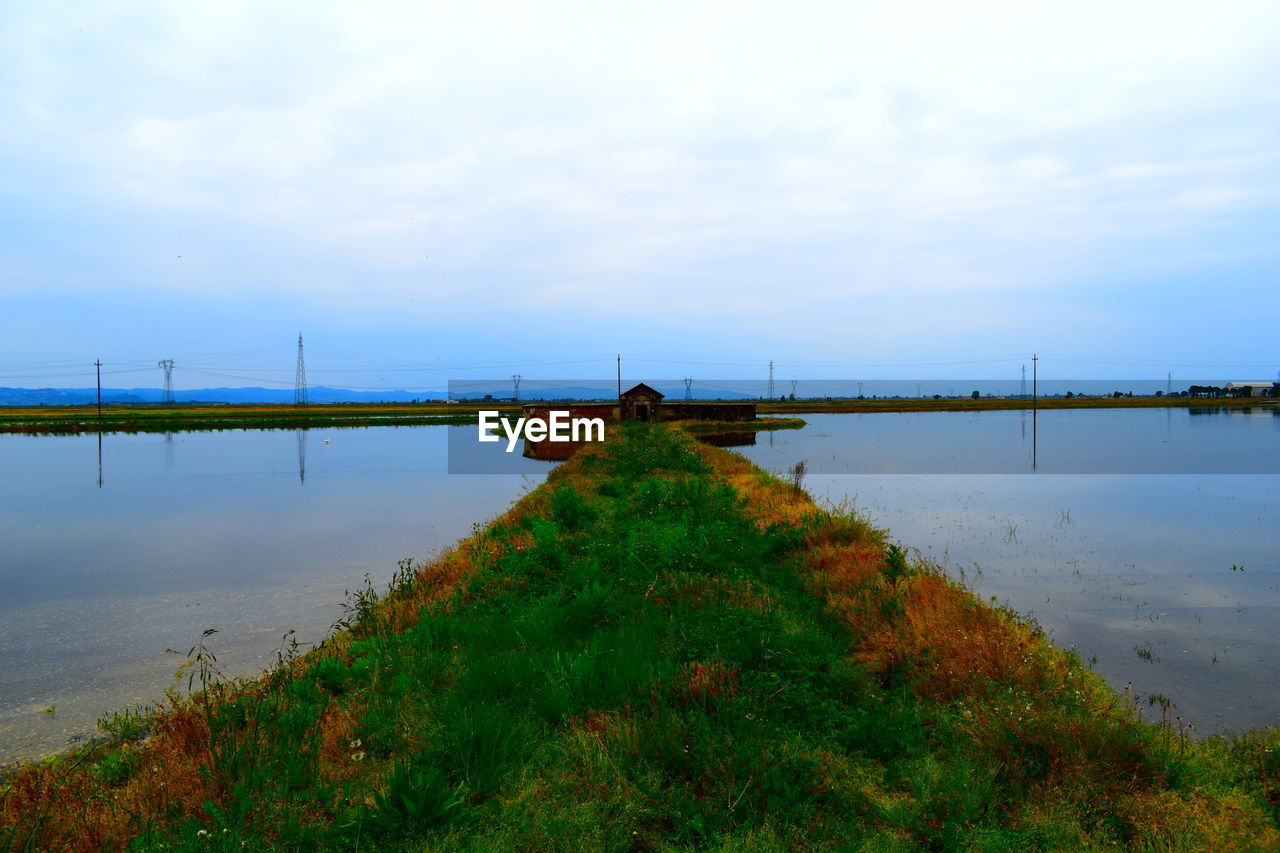 SCENIC VIEW OF RIVER AGAINST SKY