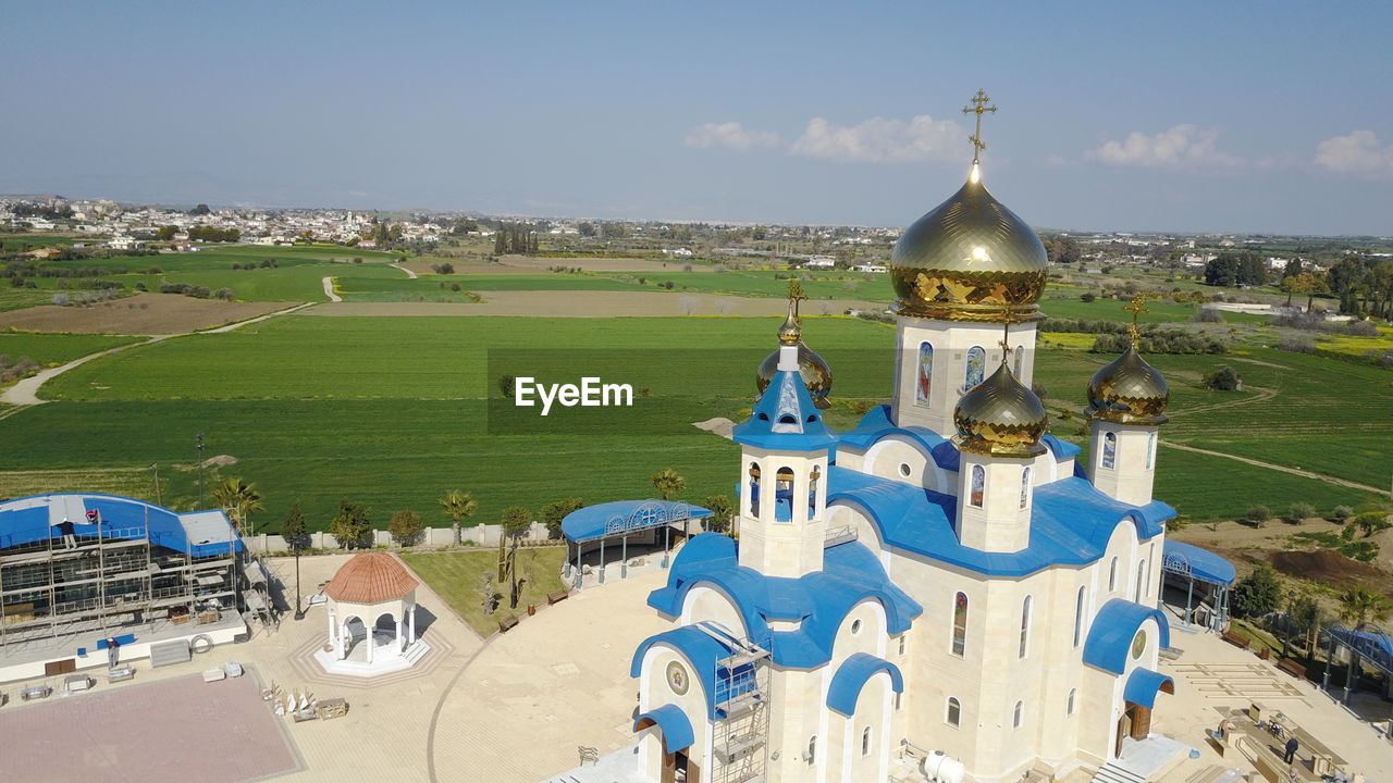 PANORAMIC VIEW OF TEMPLE