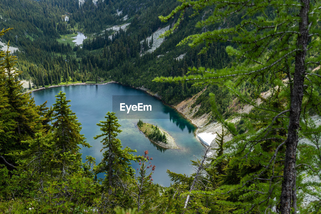 Hiking scenes in the beautiful north cascades wilderness.