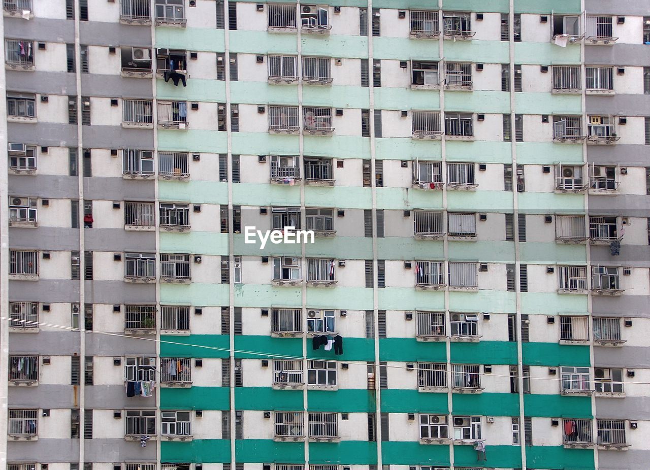 Full frame shot of modern building