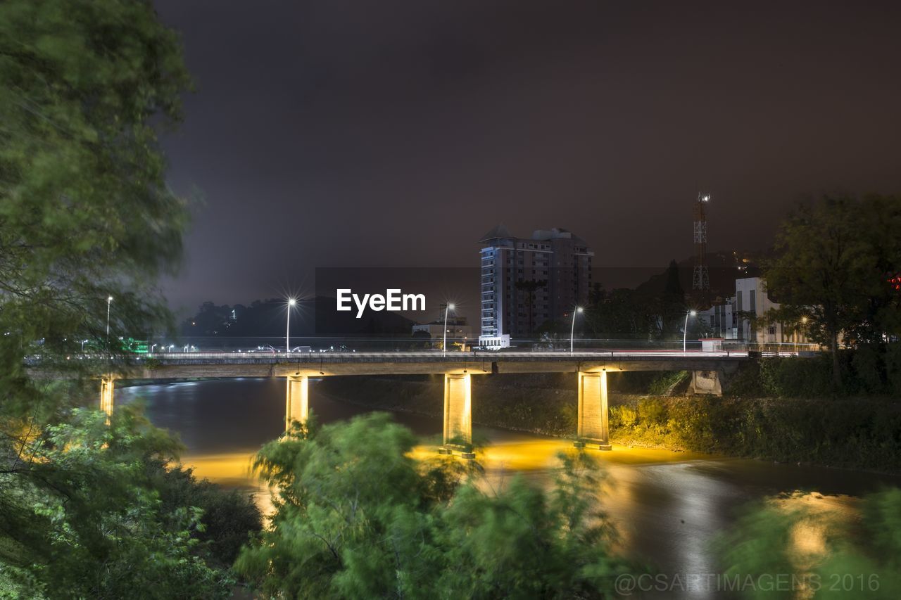 VIEW OF BRIDGE OVER RIVER