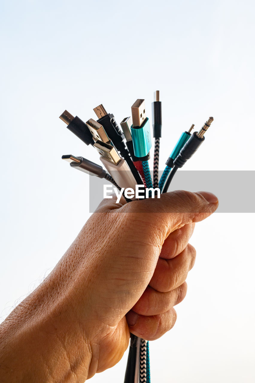 hand, finger, holding, one person, indoors, studio shot, adult, close-up, pencil, white background, office supplies, creativity, business