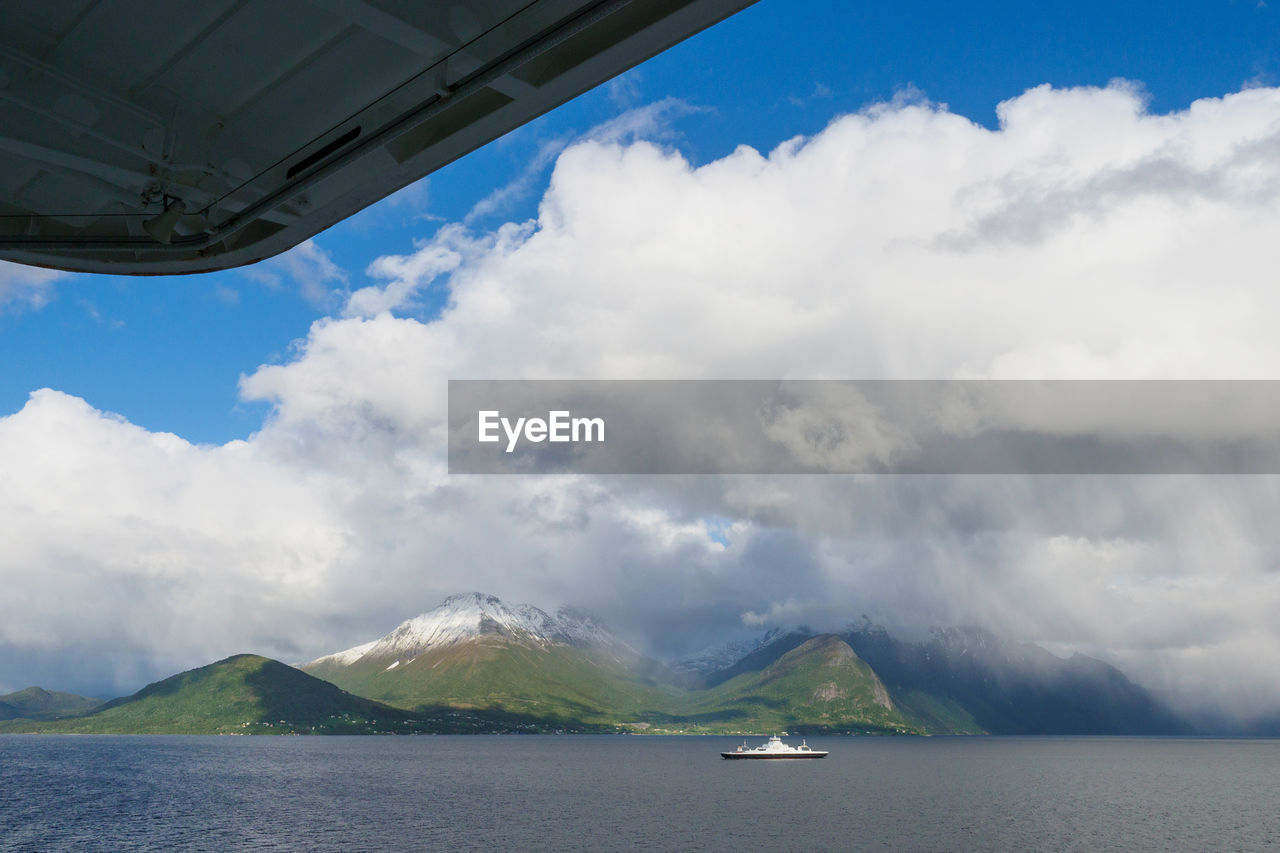 PANORAMIC VIEW OF SEA AGAINST SKY