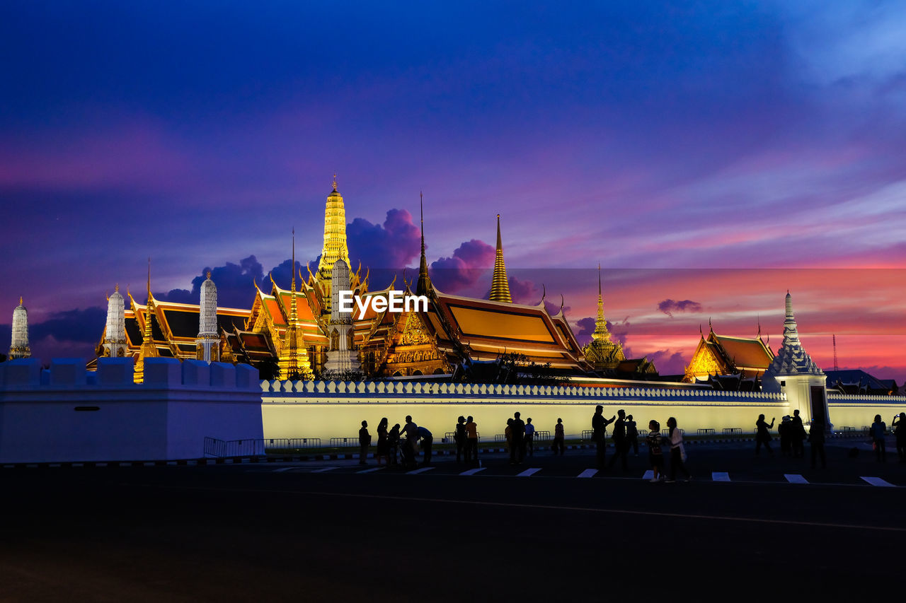 VIEW OF CATHEDRAL AT SUNSET