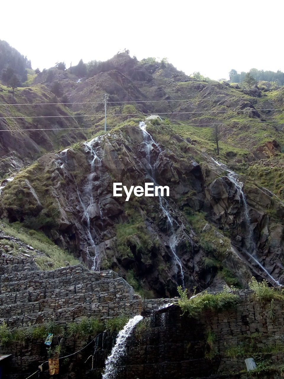 SCENIC VIEW OF WATERFALL