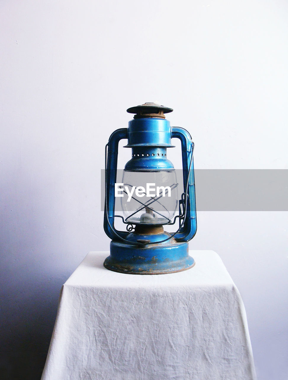 Close-up of trophy against white background