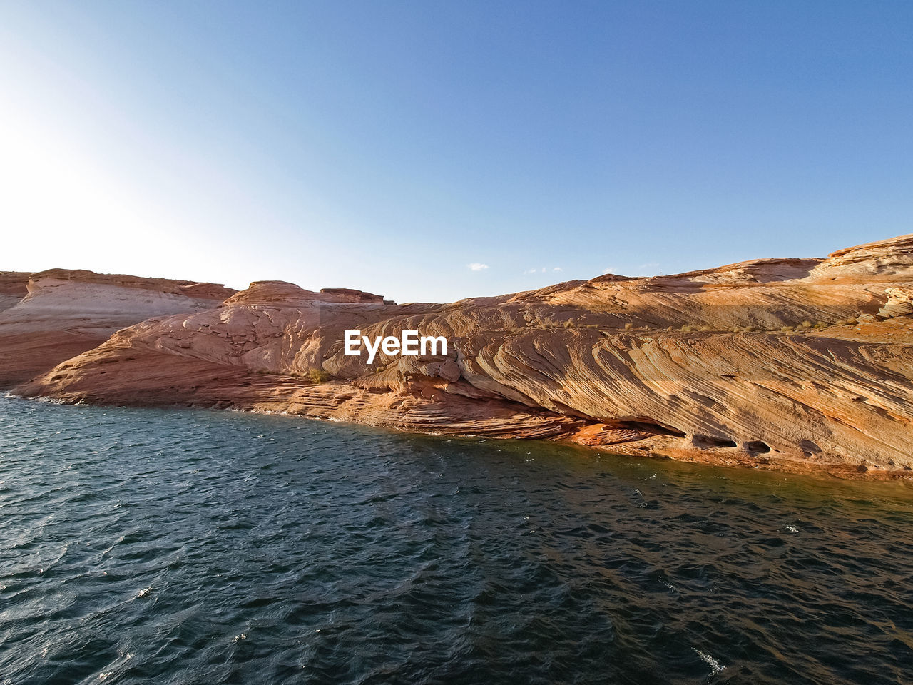 SCENIC VIEW OF MOUNTAIN AGAINST CLEAR SKY